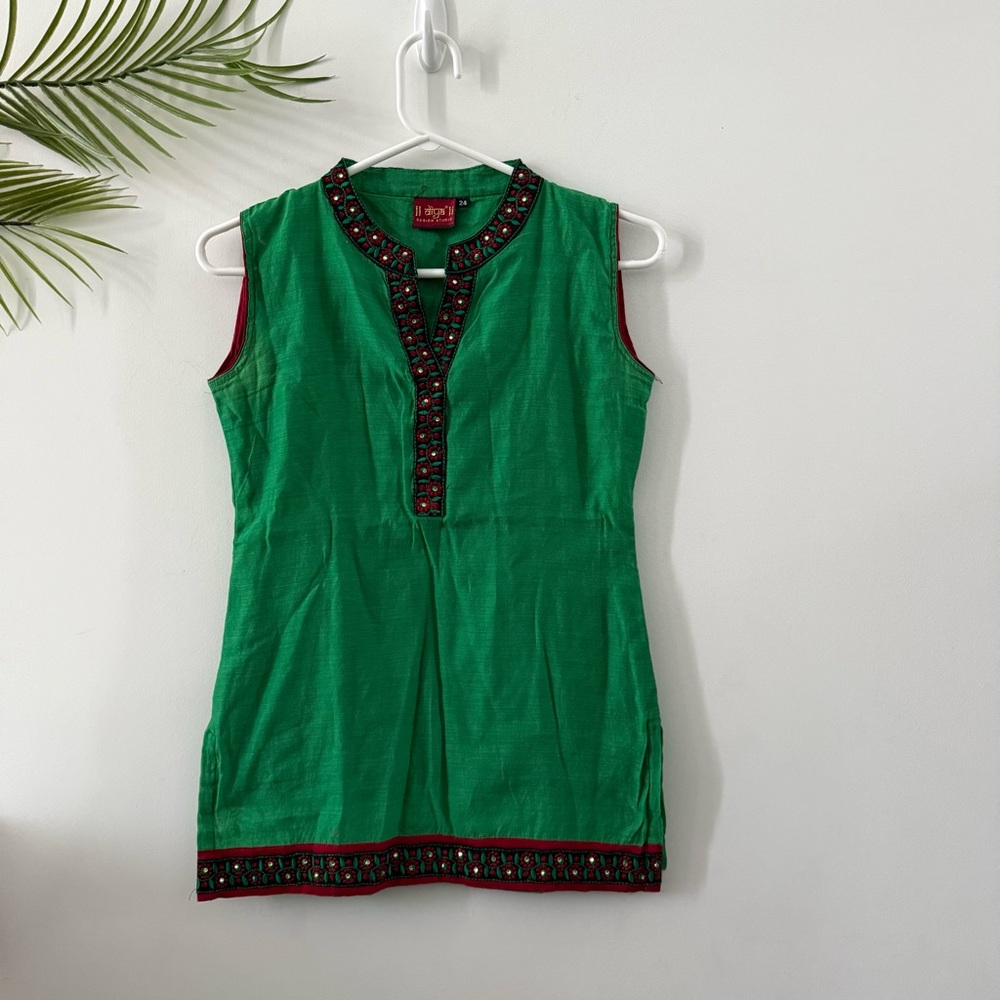 Traditional Indian Pakistani Tunic Kurta Size 24